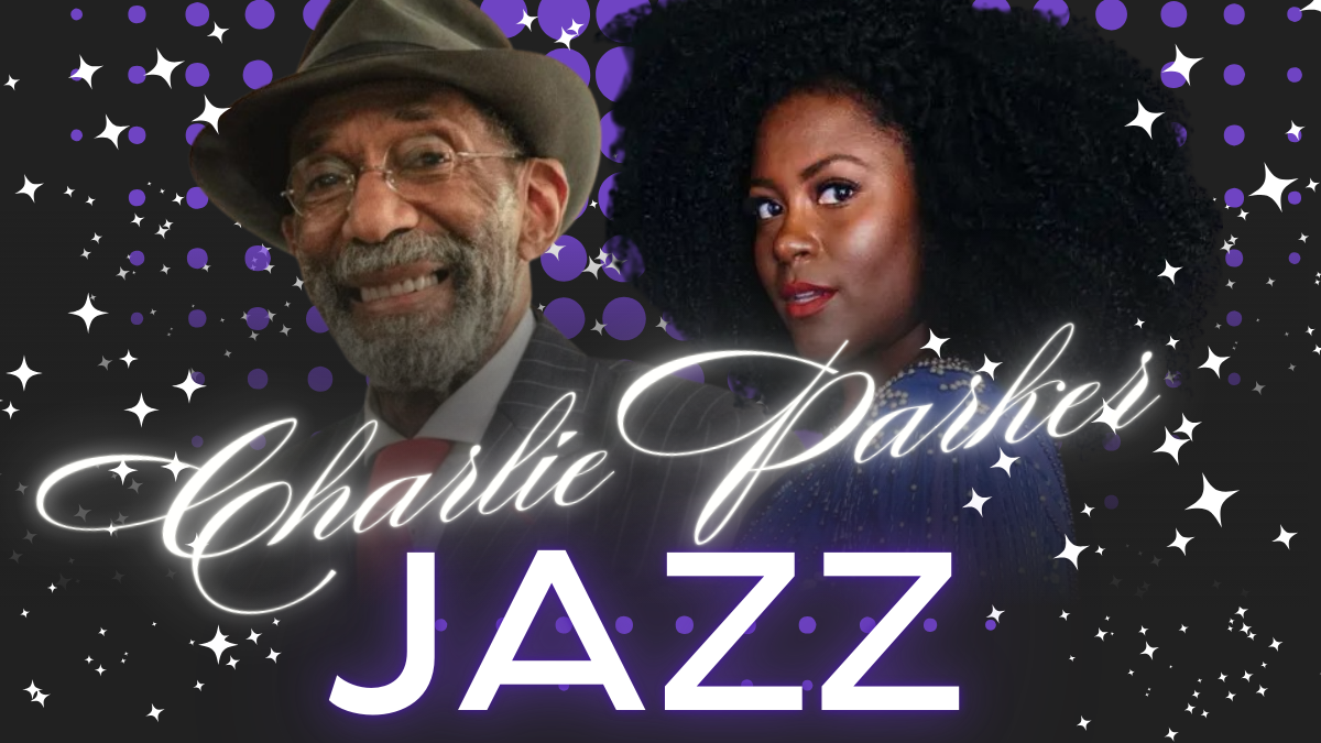 Charlie Parker Jazz Festival featuring Ron Carter’s Great Big Band and vocalist April May Webb, highlighting a free jazz event in Harlem presented in partnership with Jazzmobile.